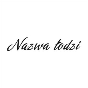 Nazwy łodzi
